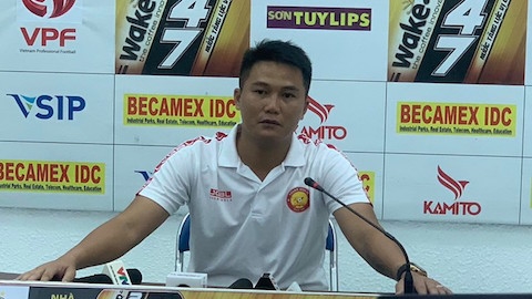 Thanh Hoá giành vé play-off, HLV Mai Xuân Hợp vẫn không vui